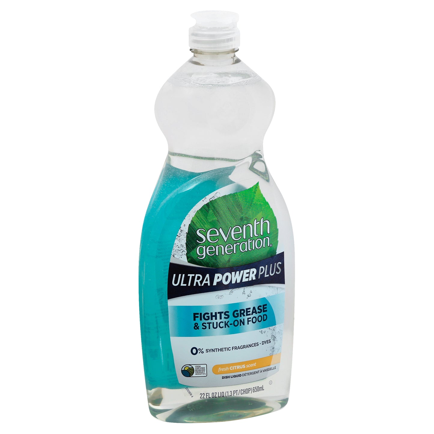Seventh Generation Ultra Power Plus Dish Liquid 22 oz
