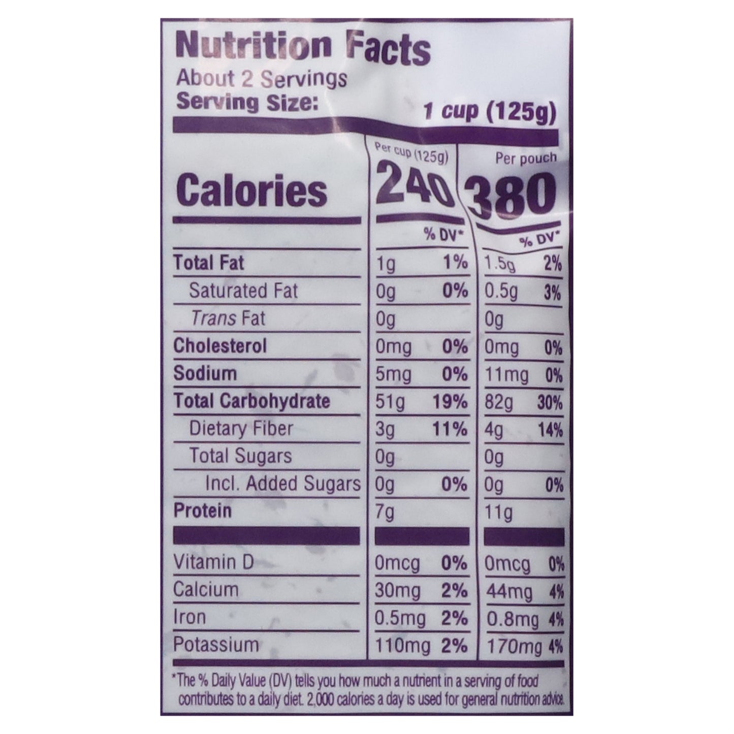 Jasberry Organic Superfood Original Rice 7.05 oz