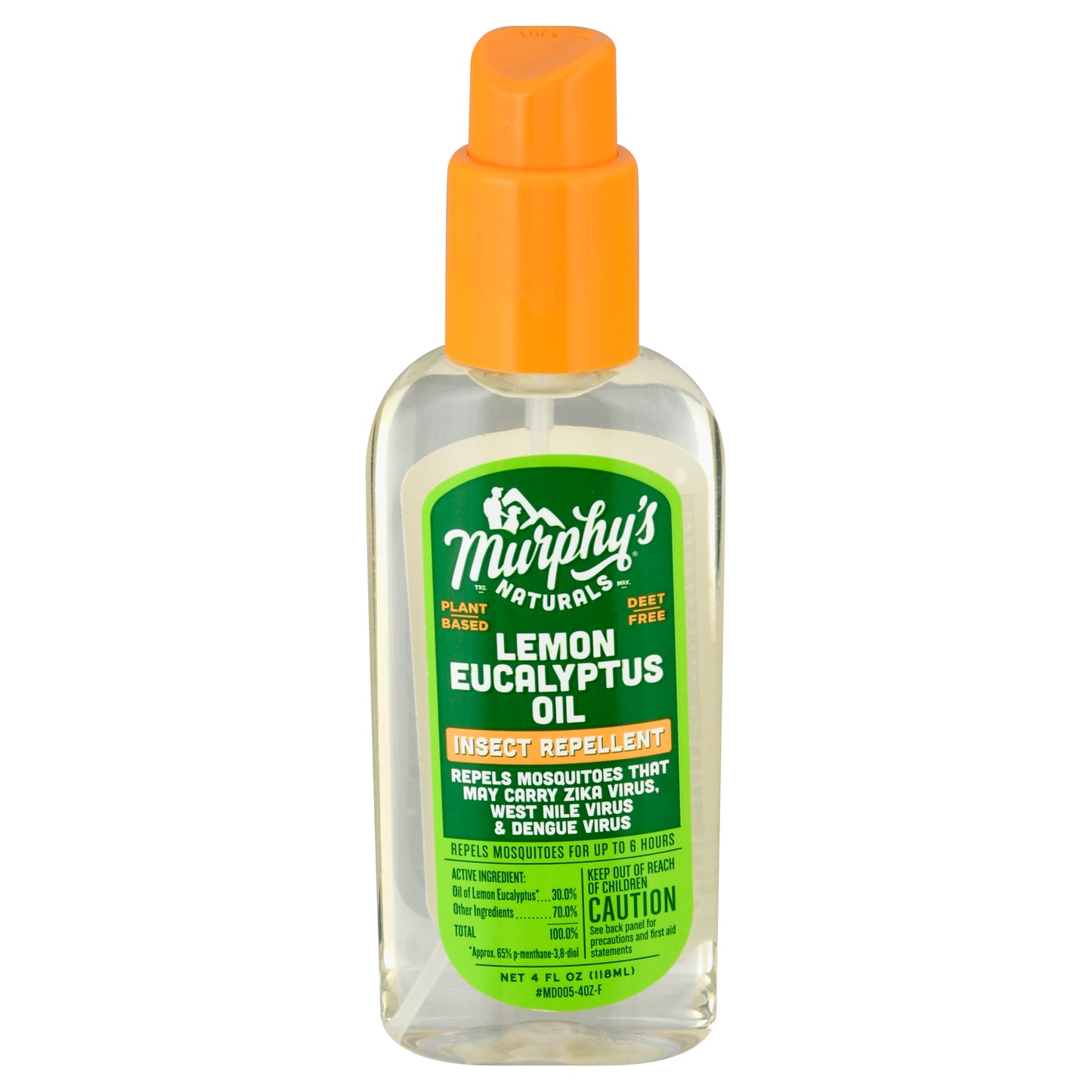 Murphy's Naturals Lemon Eucalyptus Oil Insect Repellent 4 oz