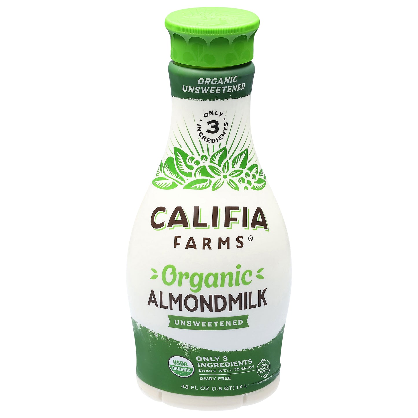 Califia Farms Organic Unsweetened Almondmilk 48 fl oz