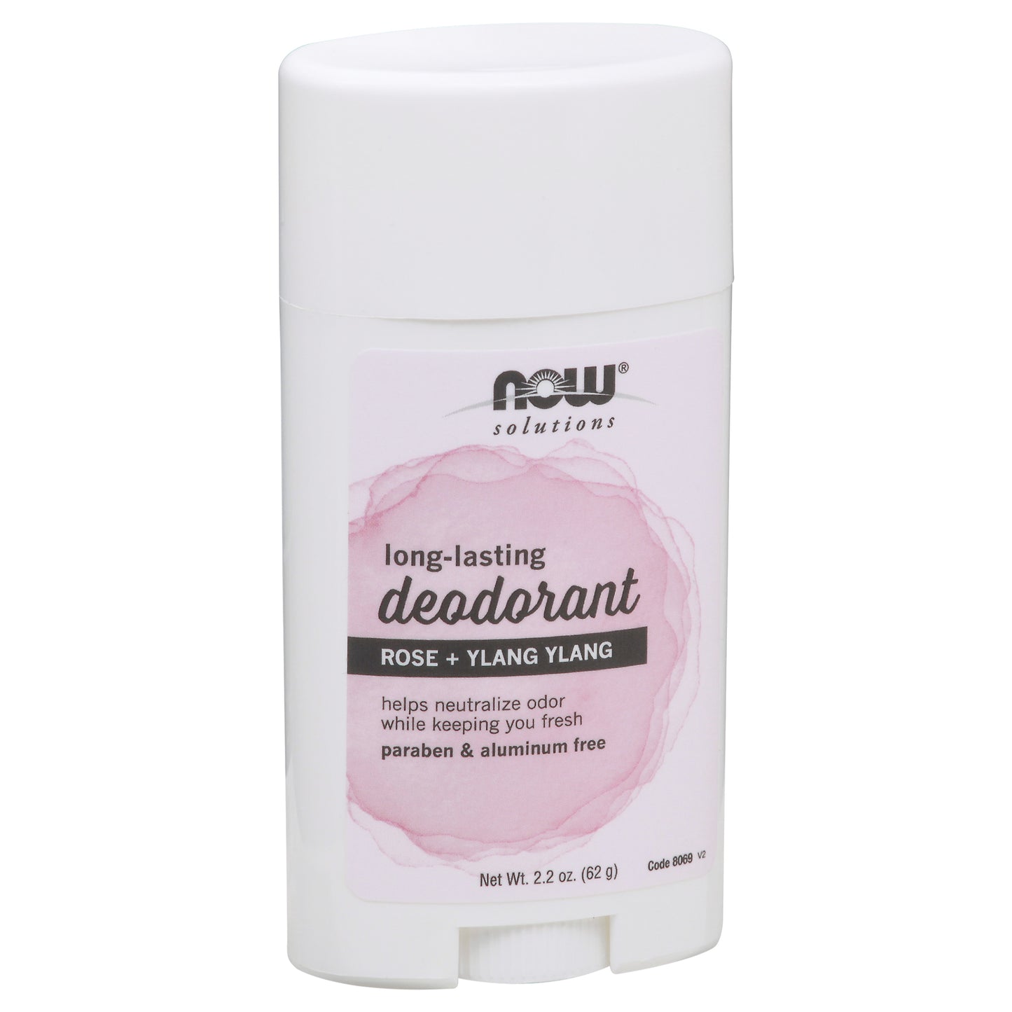NOW Solutions Long-Lasting Rose + Ylang Ylang Deodorant 2.2 oz