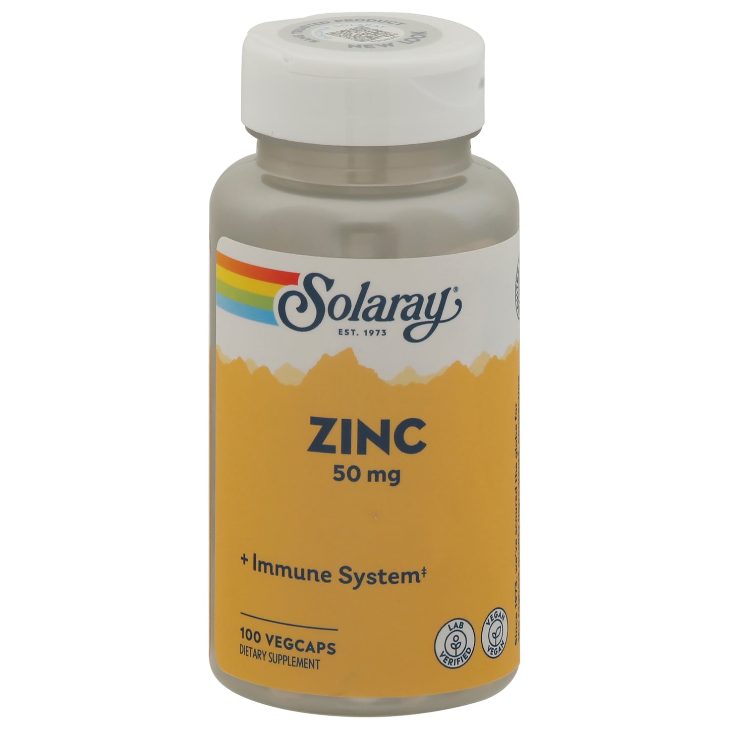 Solaray 50 mg Zinc 100 Vegcaps