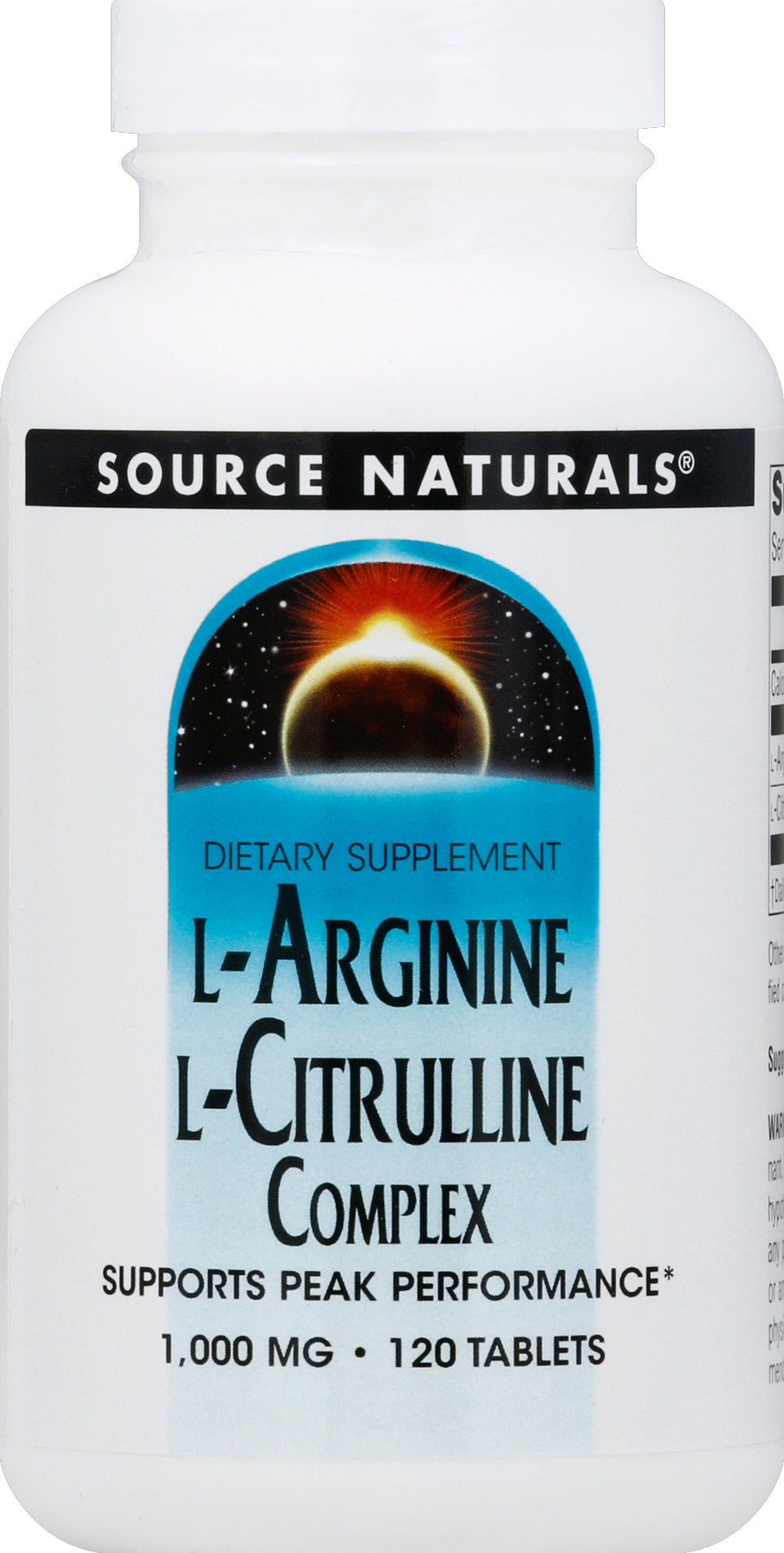 Source Naturals SOURCE NATURALS L ARG/L CIT TABS 120 CT