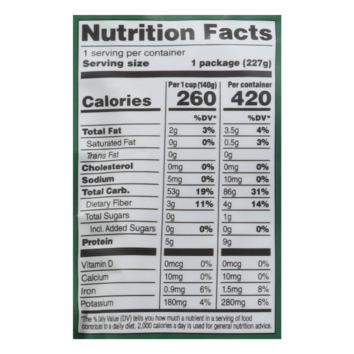 Lotus Foods Organic Brown Jasmine Rice 8 oz