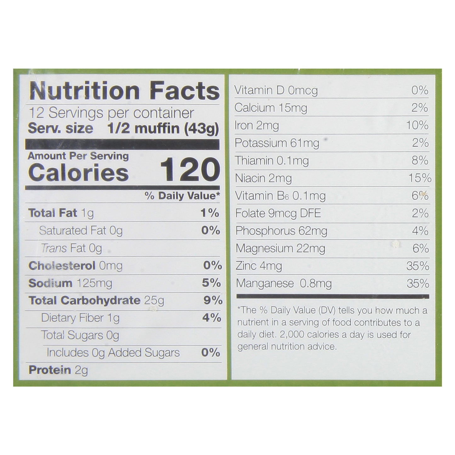 Food For Life Multi Seed Gluten Free English Muffins 6 ea