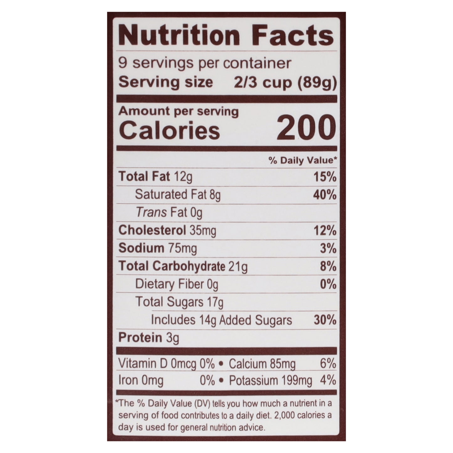 Alden's Organic Chocolate Ice Cream 1.5 qt