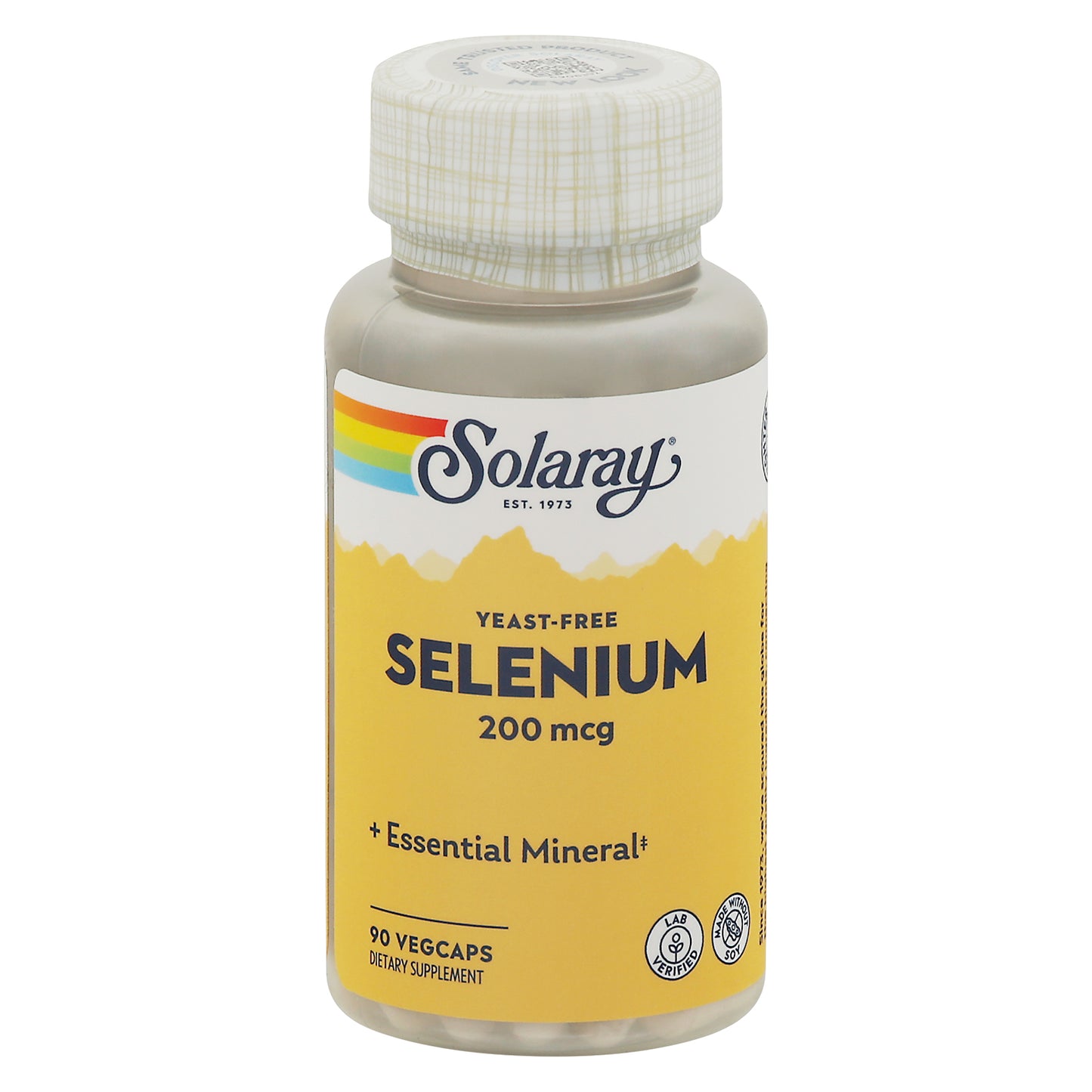 Solaray 200 mcg Selenium 90 Vegcaps