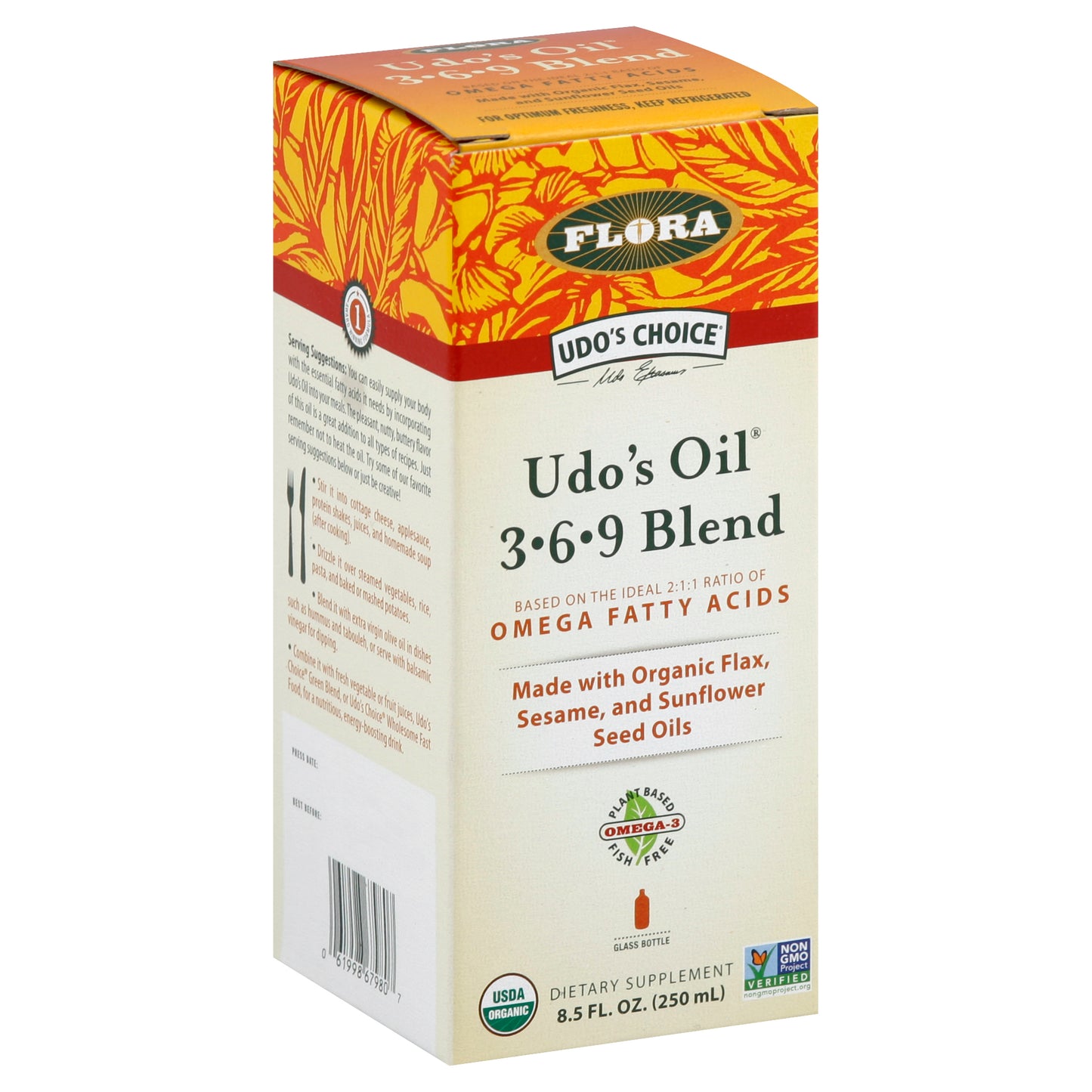 Flora Udo's Oil 3-6-9 Blend 8.5 oz