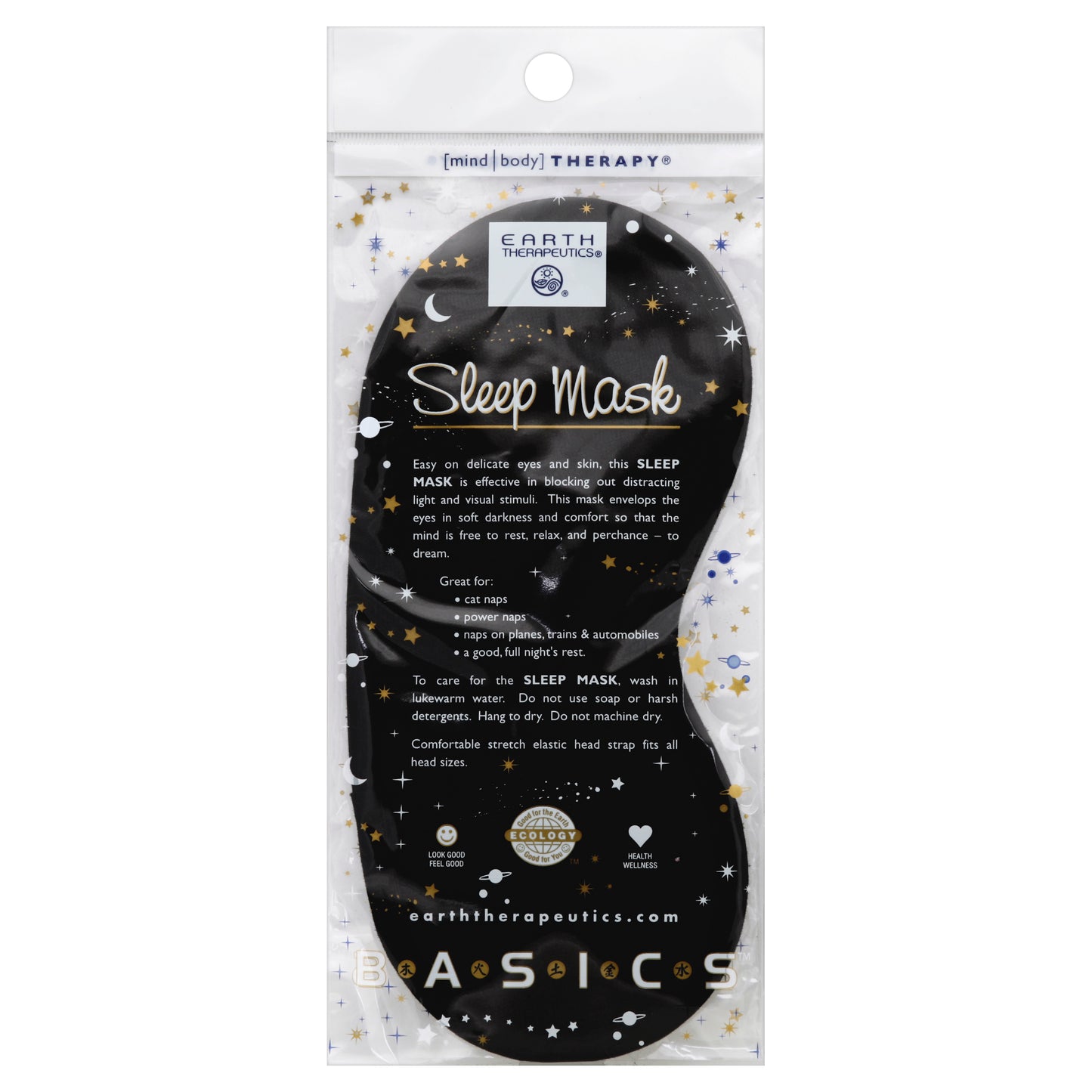 Earth Therapeutics Sleep Mask 1 ea