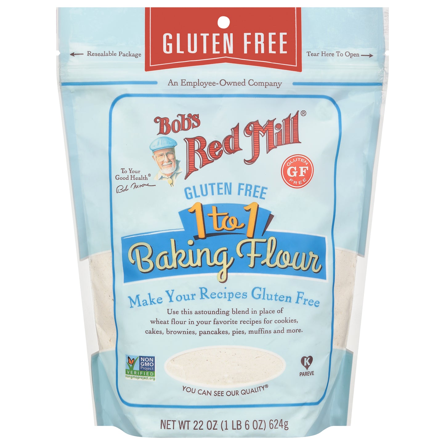 Bob's Red Mill Gluten Free 1 to 1 Baking Flour 22 oz