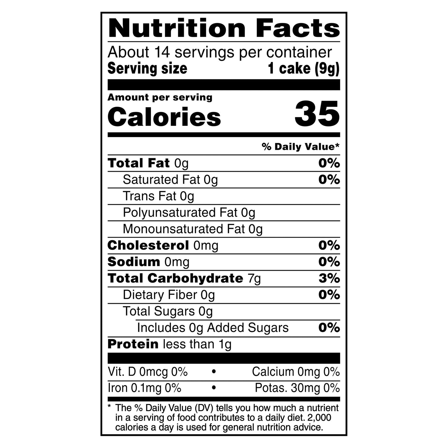 SodiumFree Pln RcCk 4.47Oz