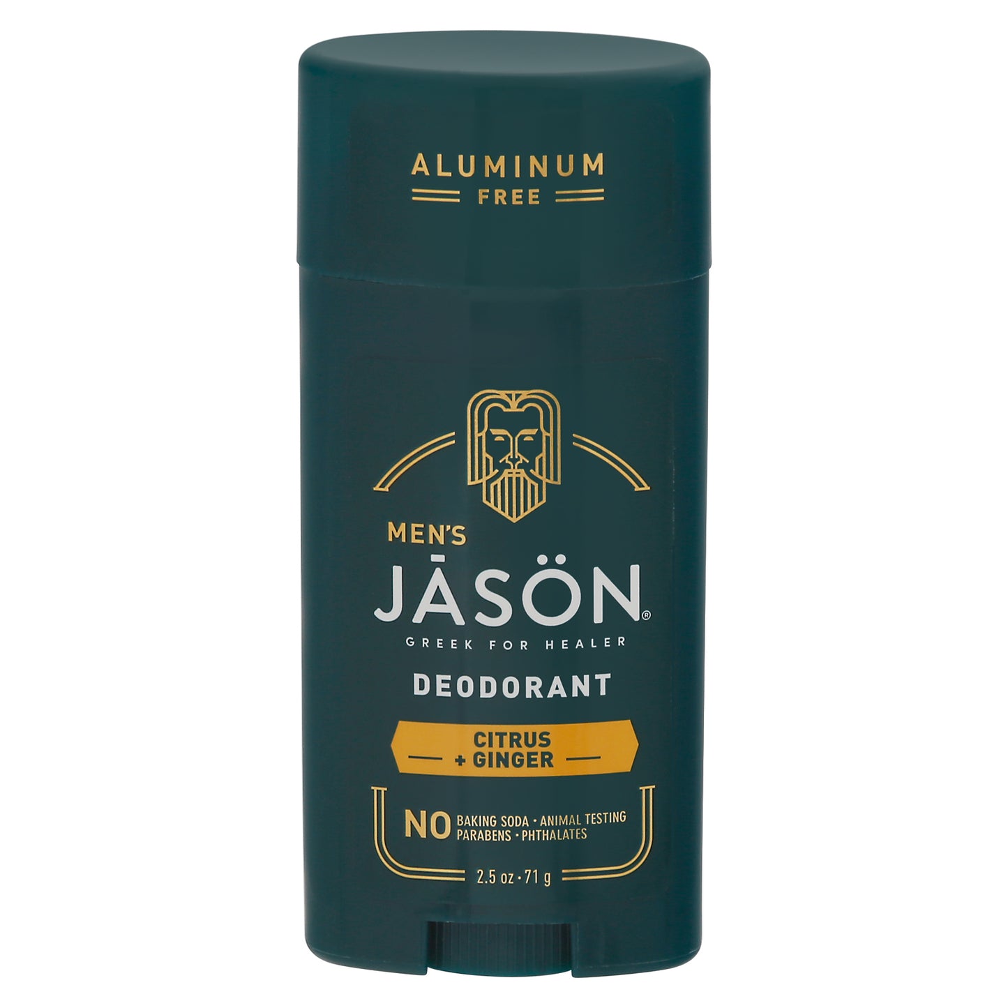 Jason Men's Citrus + Ginger Deodorant 2.5 oz