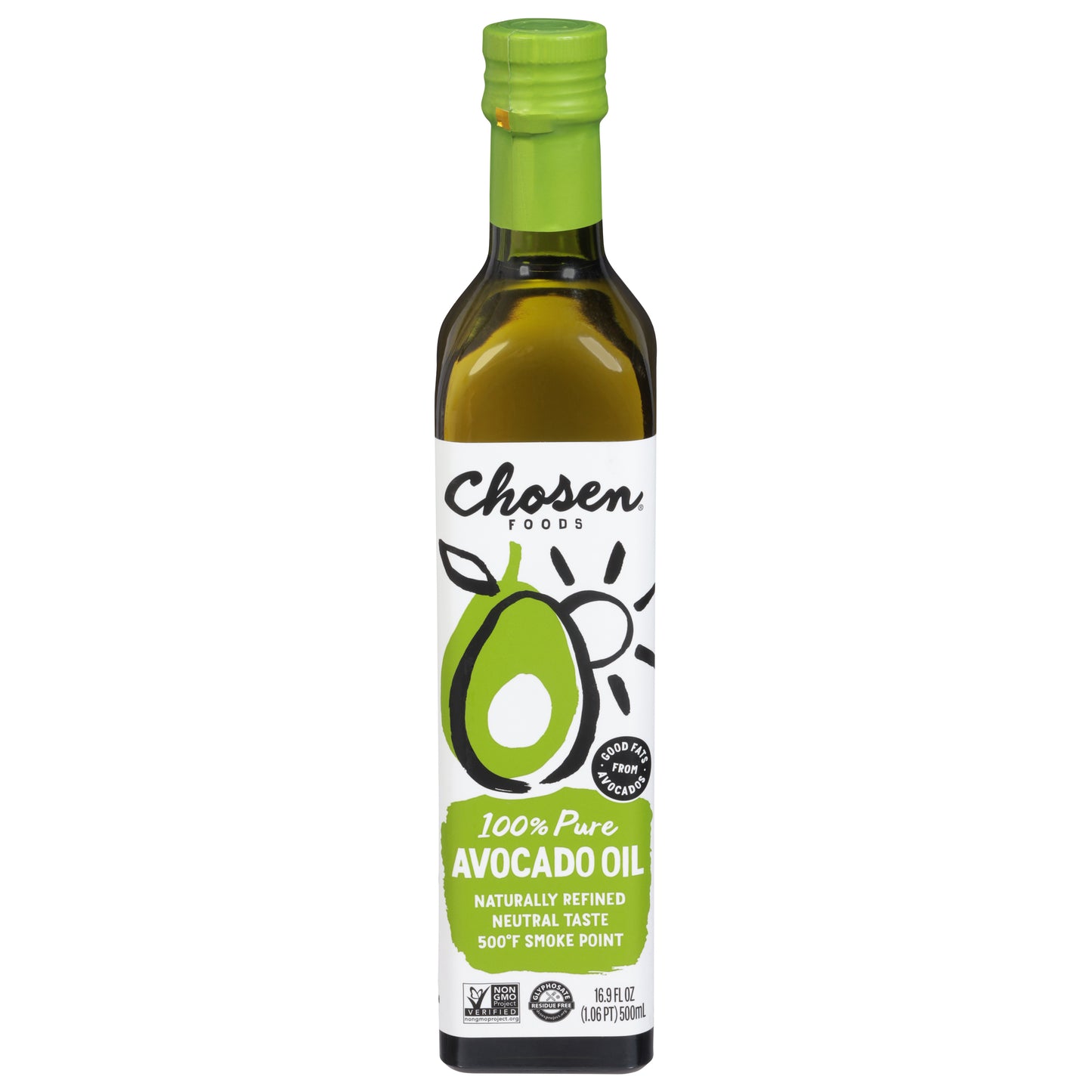 Chosen Foods 100% Pure Avocado Oil 16.9 fl oz
