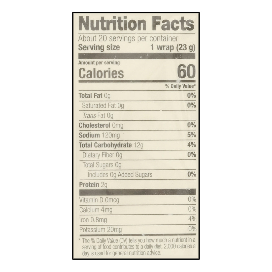 Nasoya Vegan Egg Roll Wraps 1 lb