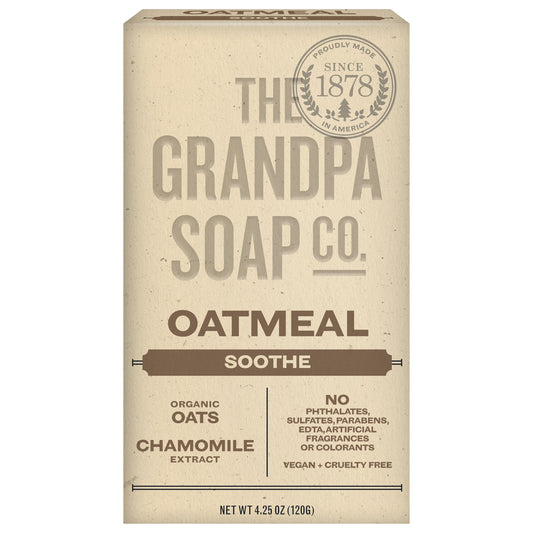 The Grandpa Soap Co. Soothe Oatmeal Chamomile Extract Soap 4.25 oz