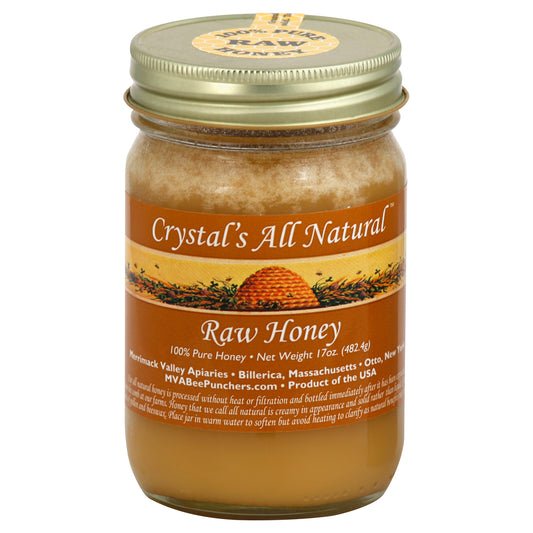 Crystals All Natural Honey 17 oz