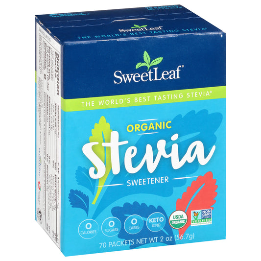 SweetLeaf Organic Stevia Sweetener 70 ea