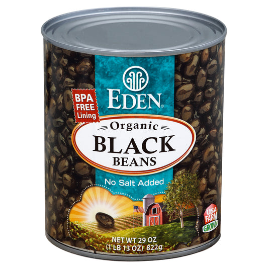 Eden Black Beans 29 oz