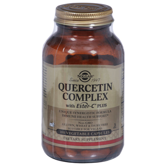 Solgar Quercetin Complex with Ester-C Plus 100 Capsules