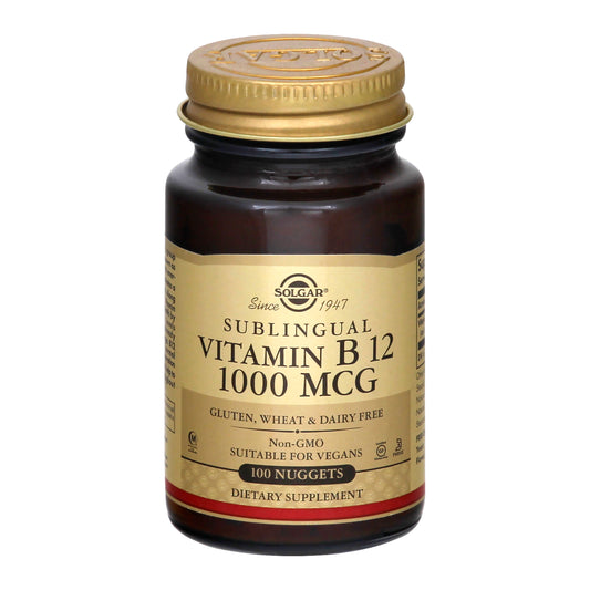 Solgar Sublingual 1000 mcg Vitamin B12 100 ea