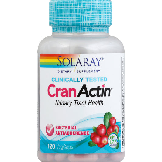 Solaray SOLARAY CRAN ACTIN VEGCP 120 CT