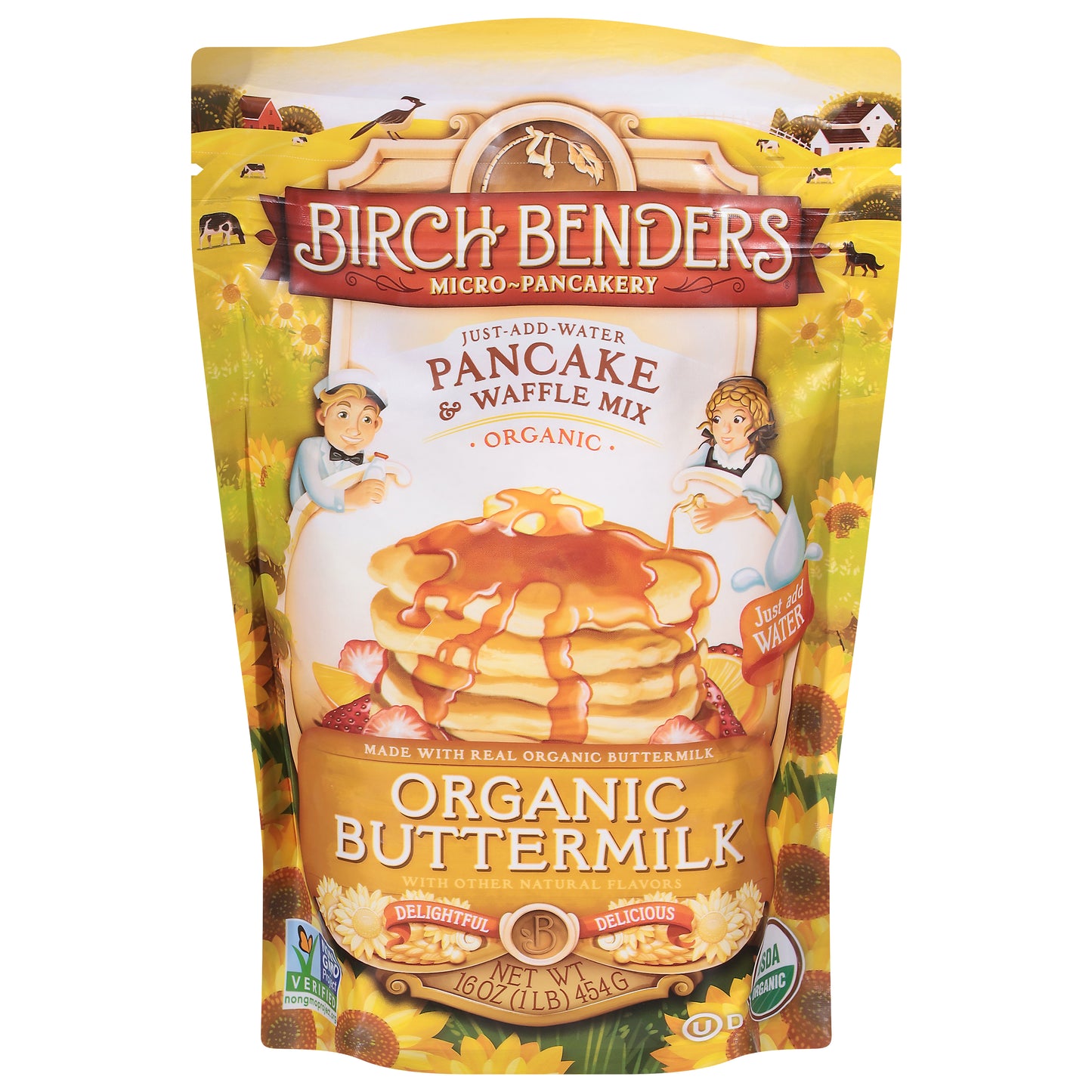 Birch Benders Organic Buttermilk Pancake & Waffle Mix 16 oz