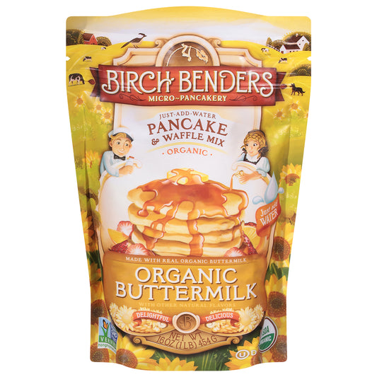Birch Benders Organic Buttermilk Pancake & Waffle Mix 16 oz