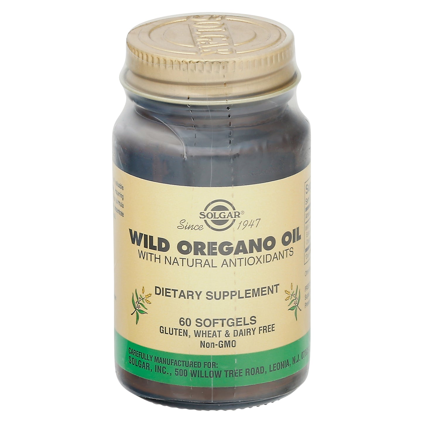 Solgar Softgels Wild Oregano Oil 60 Softgels 60 ea