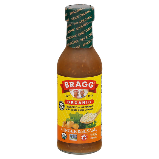 Bragg Organic Ginger & Sesame Dressing & Marinade 12 fl oz