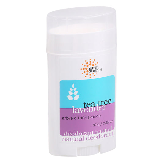 Earth Science Natural Tea Tree Lavender Deodorant 2.45 oz
