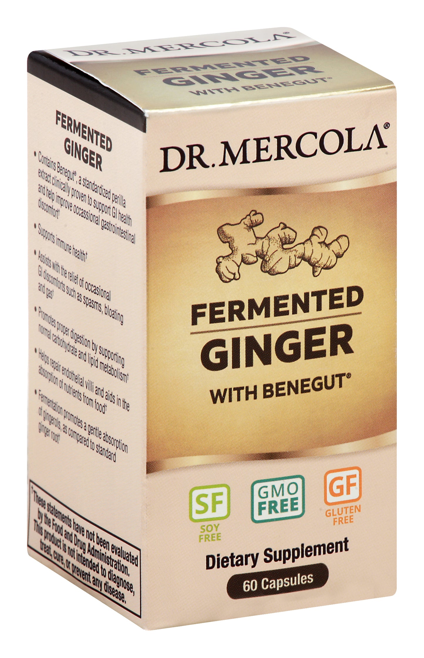 Dr. Mercola Ginger 60 ea