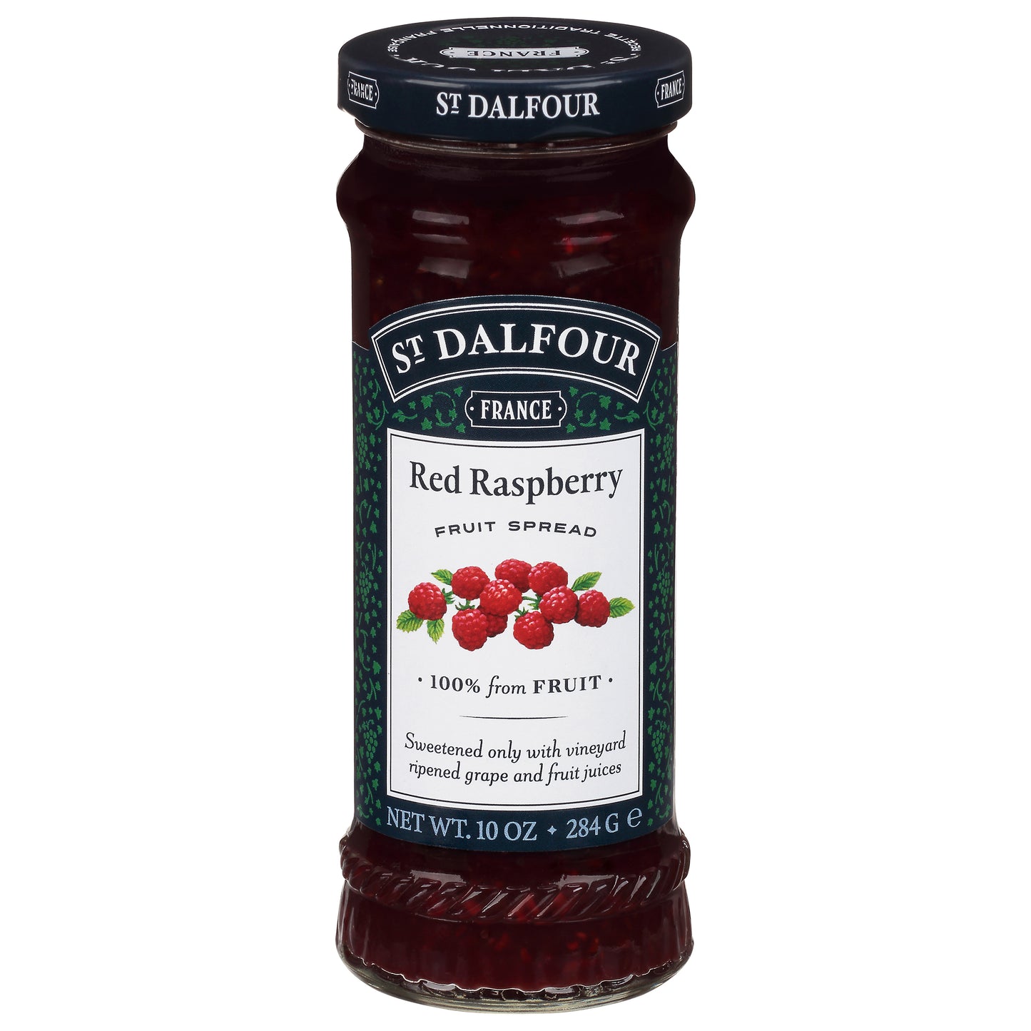 St Dalfour Red Raspberry Fruit Spread 10 oz