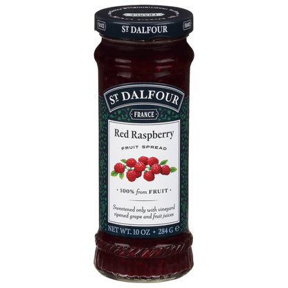 St Dalfour Red Raspberry Fruit Spread 10 oz