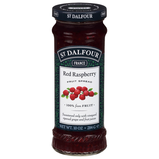 St Dalfour Red Raspberry Fruit Spread 10 oz