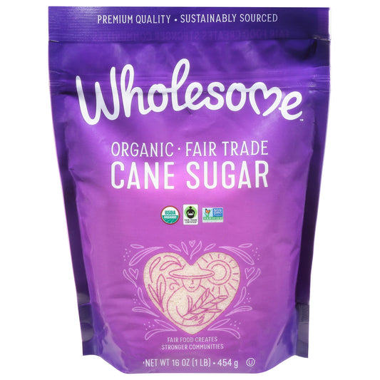 Wholesome Organic Cane Sugar 16 oz