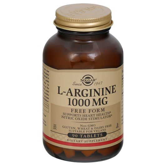 Solgar 1000 mg Tablets L-Arginine 90 ea