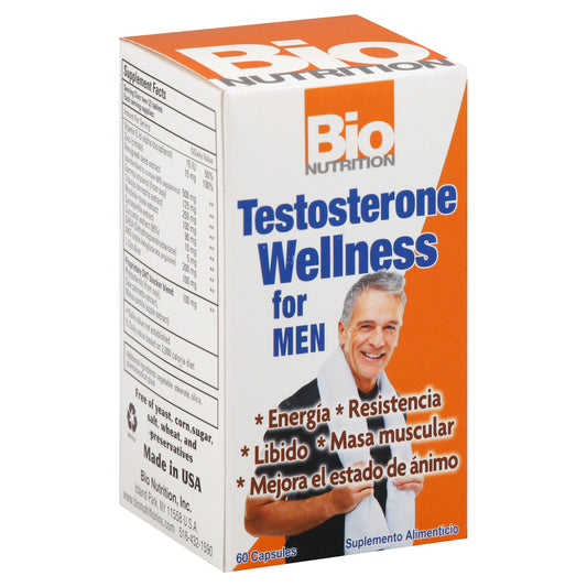 Bio Nutrition Testosterone Wellness 60 ea