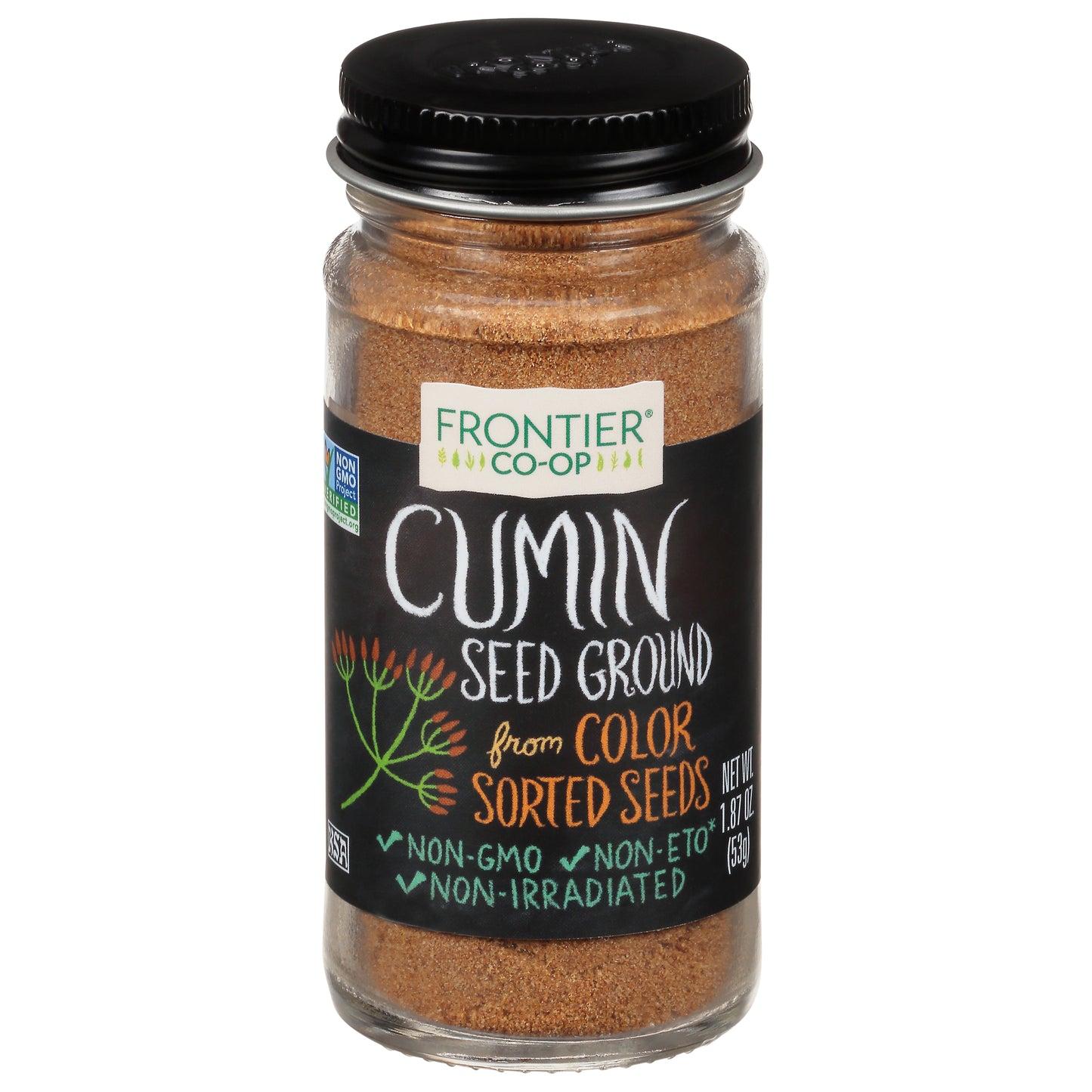 Frontier Co-op Seed Ground Cumin 1.87 oz