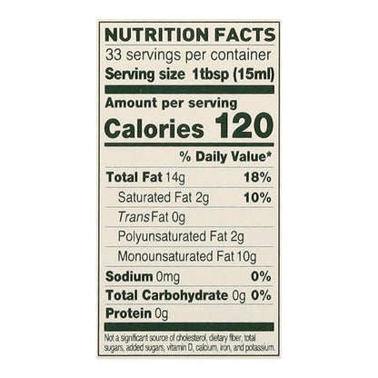 Bionaturae Organic Extra Virgin Olive Oil 17 fl oz