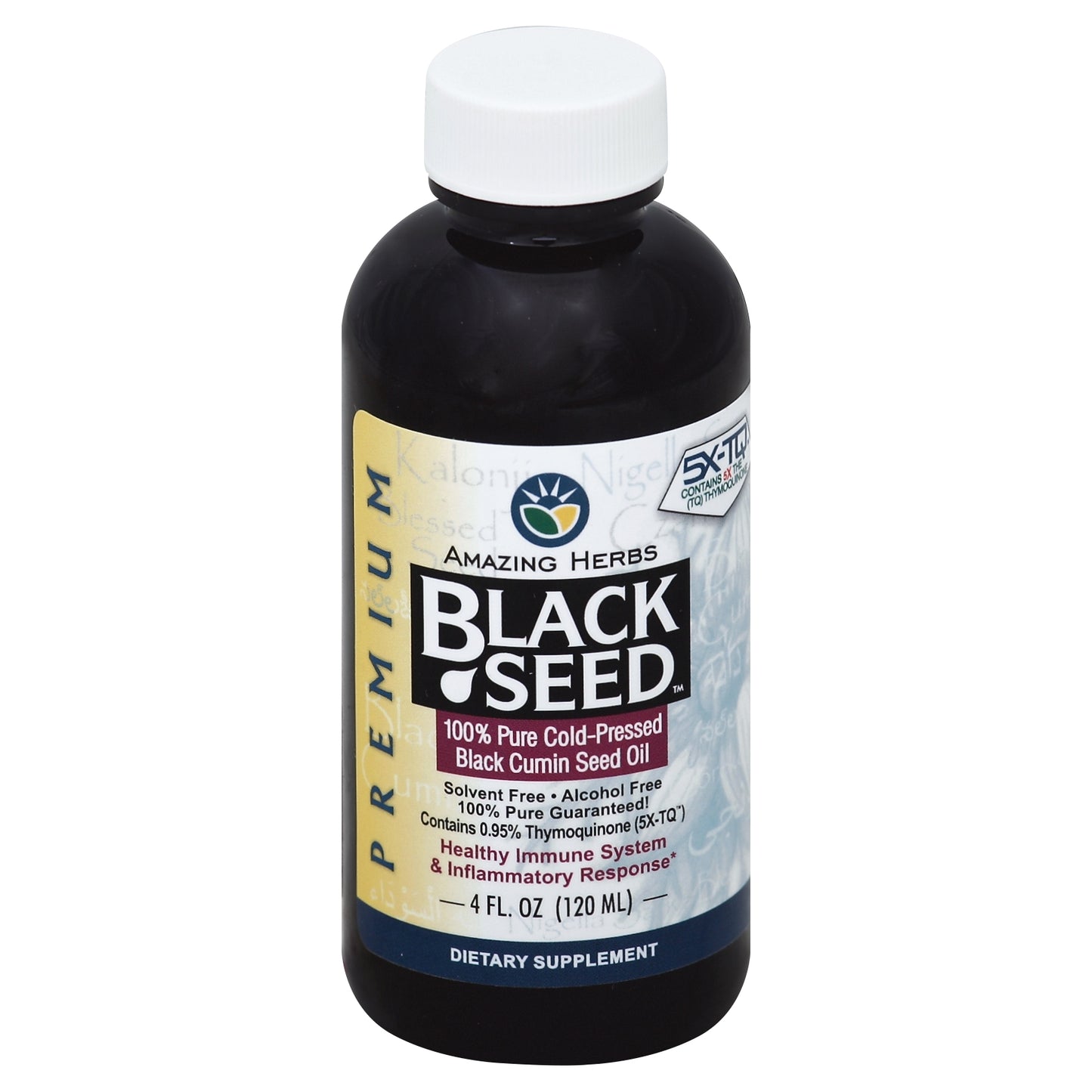 Amazing Herbs Black Cumin Seed Oil 4 oz
