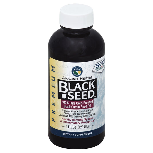 Amazing Herbs Black Cumin Seed Oil 4 oz