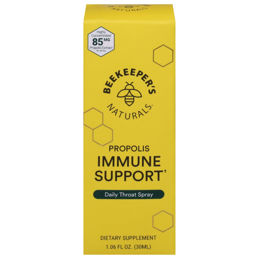 Beekeeper's Naturals 85 mg Propolis Daily Throat Spray 1.06 fl oz