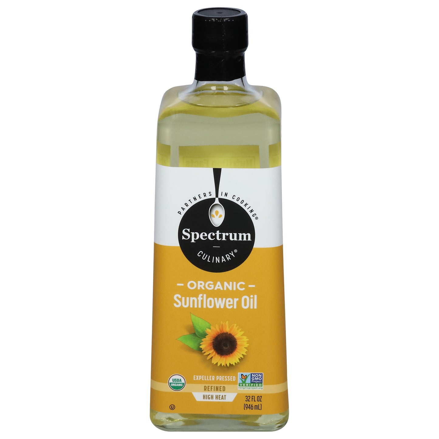 Spectrum Culinary Organic Sunflower Oil 32 fl oz