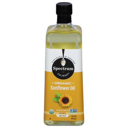 Spectrum Culinary Organic Sunflower Oil 32 fl oz