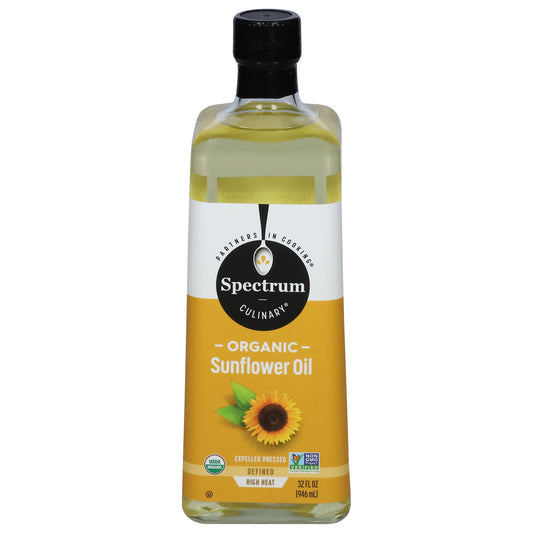 Spectrum Culinary Organic Sunflower Oil 32 fl oz