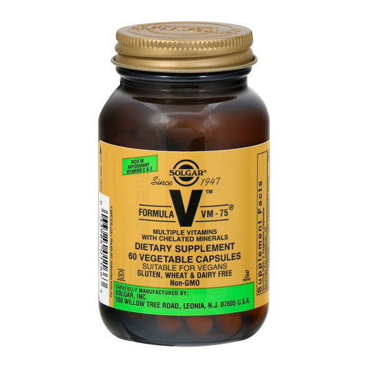 Solgar Vegetable Capsules Formula V VM - 75 60 ea