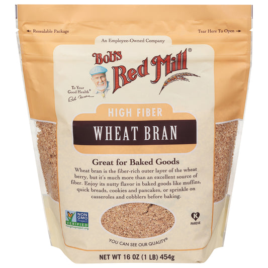 Bob's Red Mill High Fiber Wheat Bran 16 oz