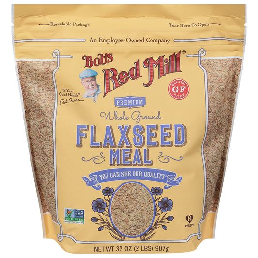Bob's Red Mill Whole Ground Premium Flax Seed Meal 32 oz