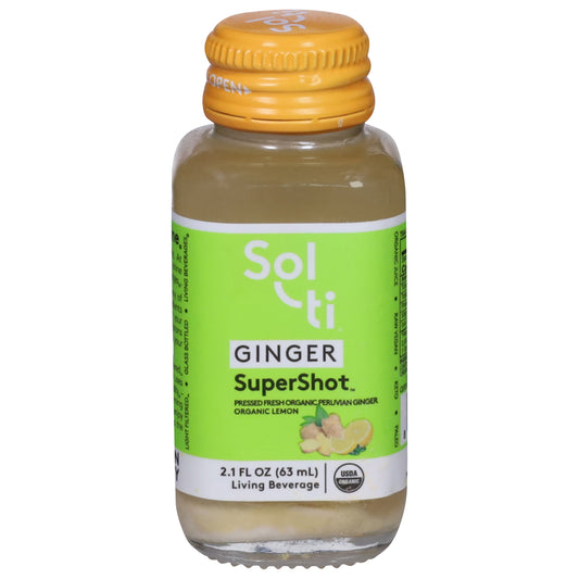 Sol-Ti Supershot Ginger Living Beverage 2.1 fl oz
