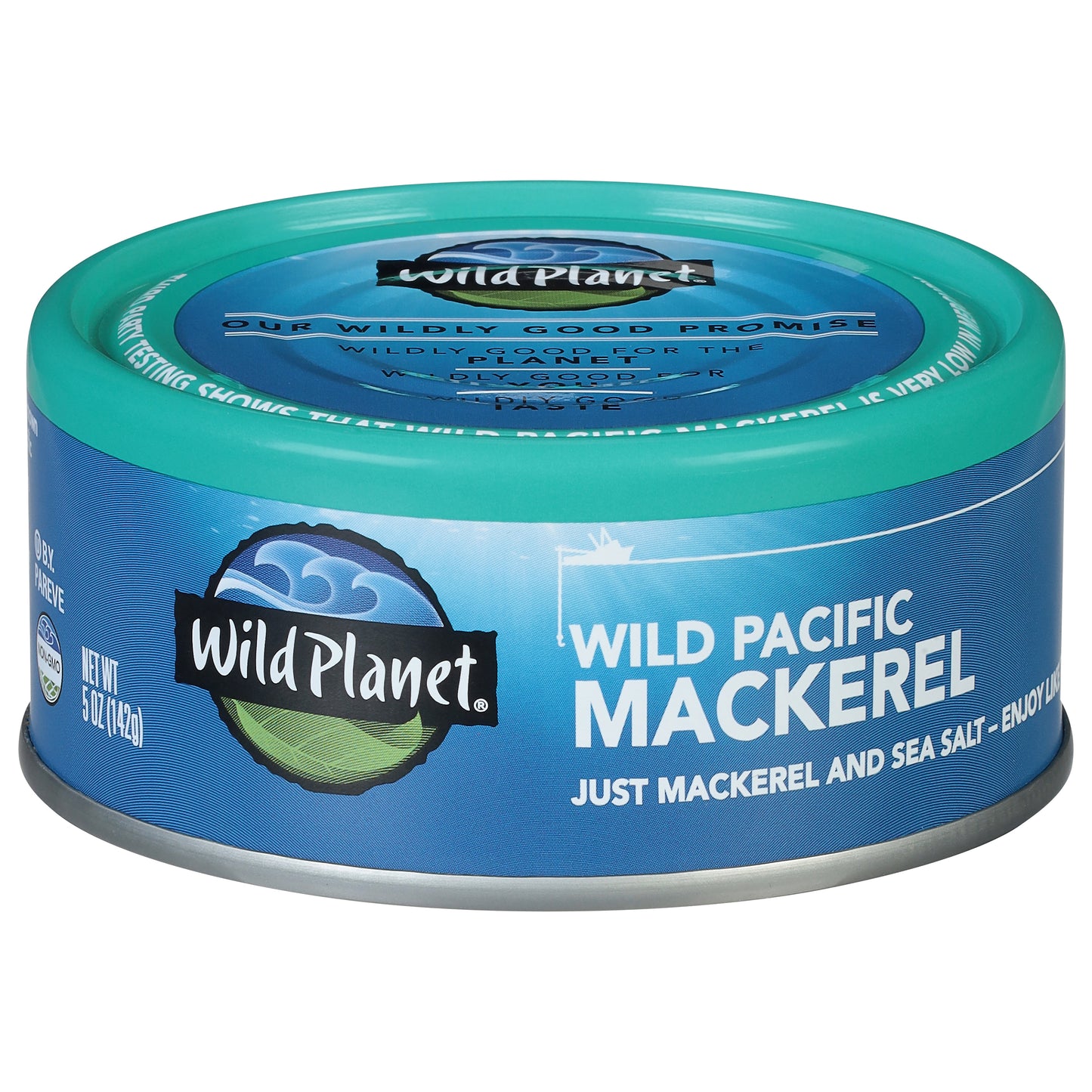 Wild Planet Wild Pacific Mackerel 5 oz